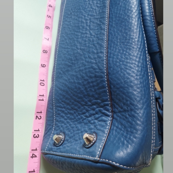COACH Blue Leather Handbag - Picture 4 of 5